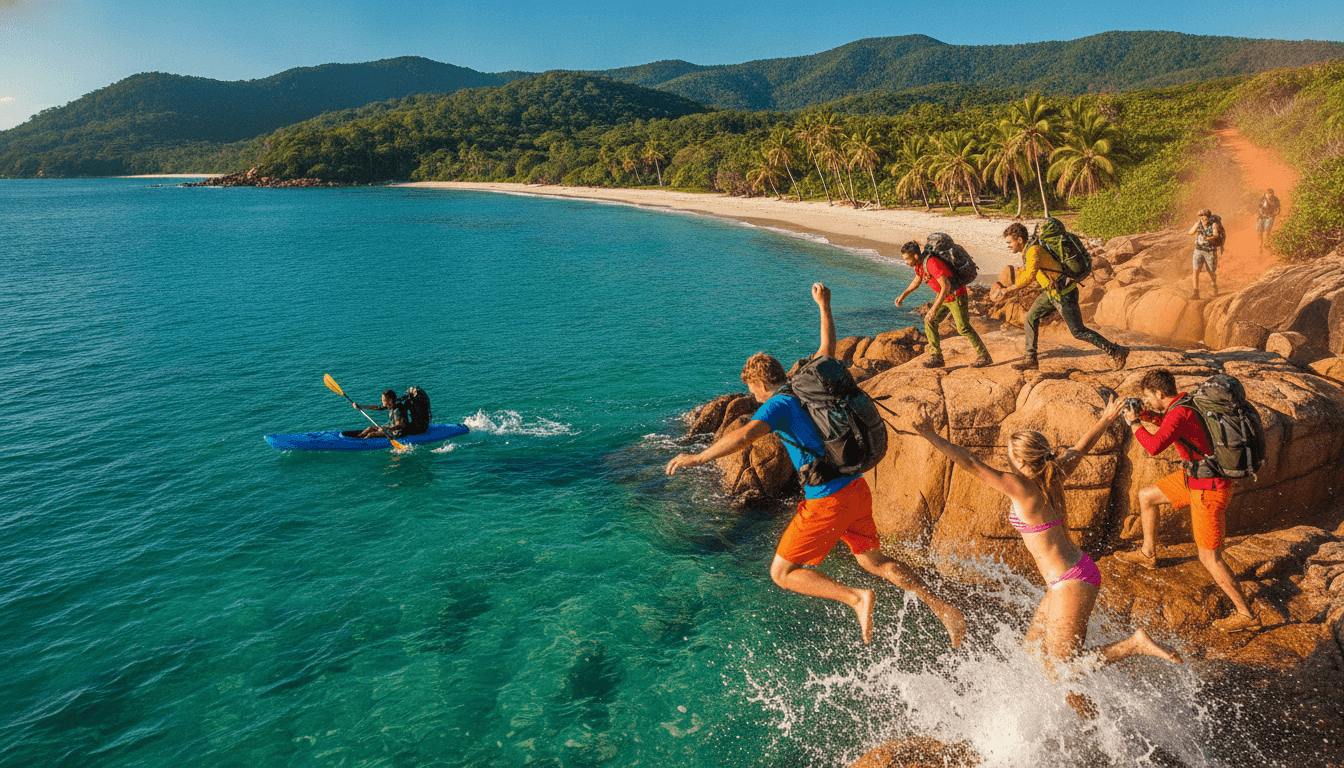 Brisbane to Cairns, Queensland, Australia