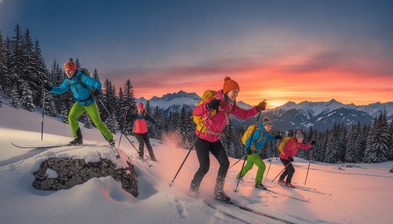 Self-Launched Cross-Country Skiing in Leutasch & Seefeld, Austria