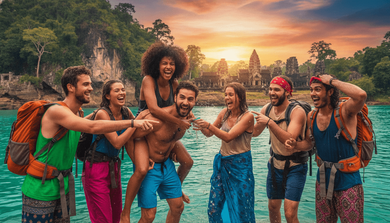 Cambodia, Laos & Thailand