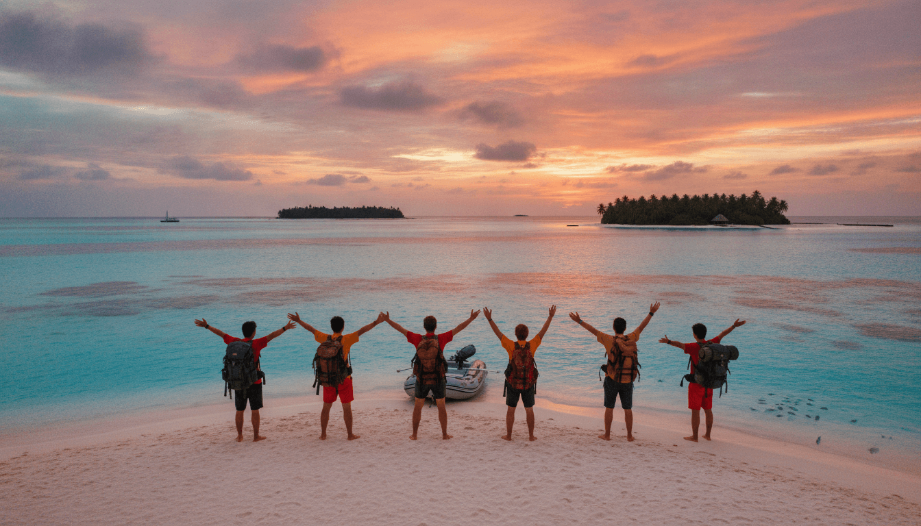 Maldives Island Hopping — Self-Launched Edition