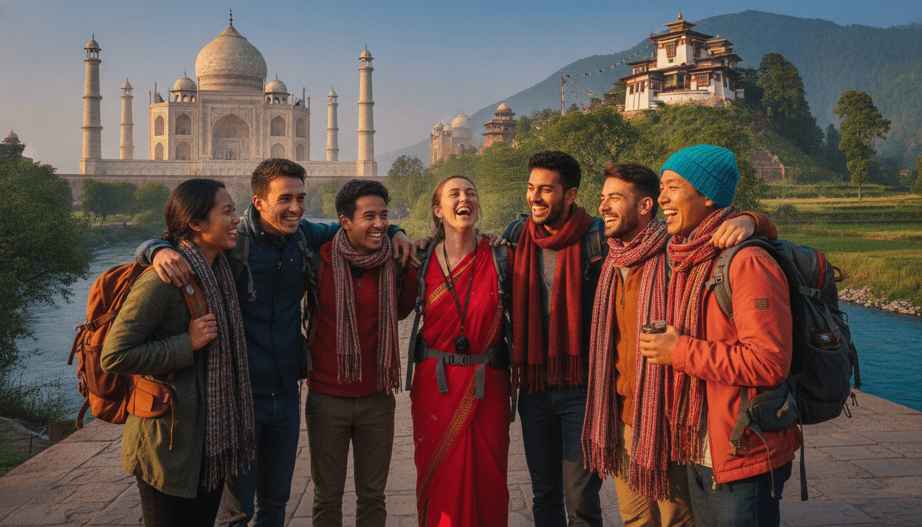 India, Nepal & Bhutan