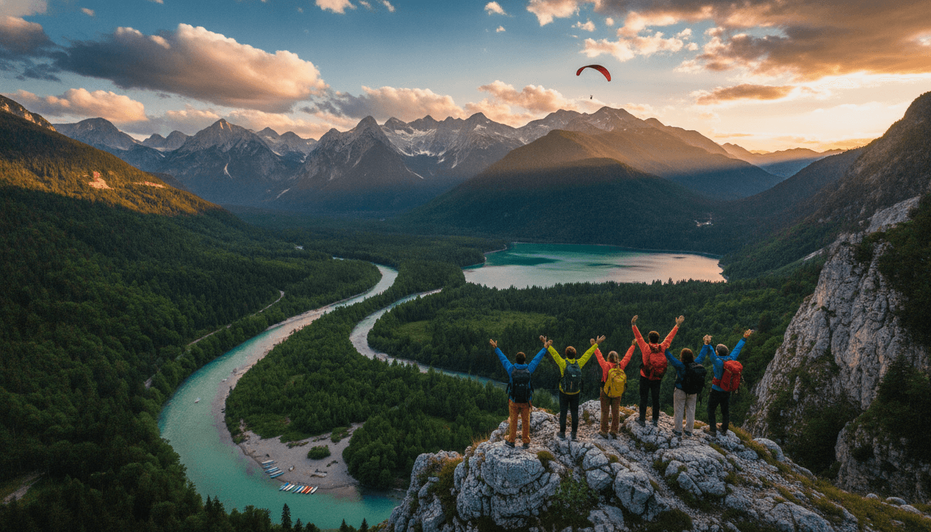 Self-Launched: SUP, Hike & Paraglide in Slovenia
