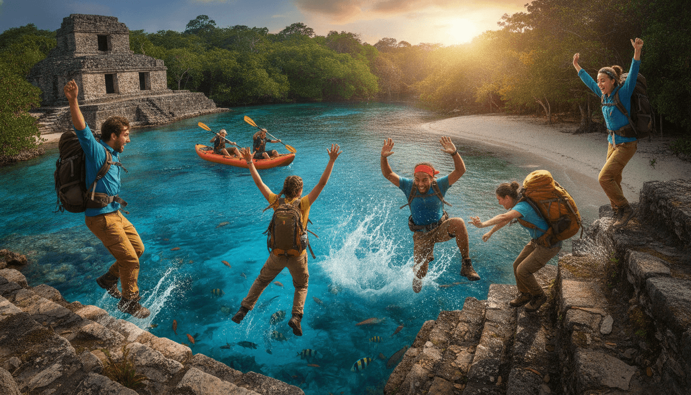 Explore Belize: Self-Launched Maya & Reef Adventure