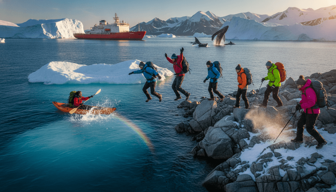 Self-Launched Antarctic Explorer: Discovering the 7th Continent