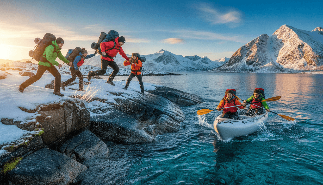 Self-Launched Winter Arctic Circle Adventure in Norway