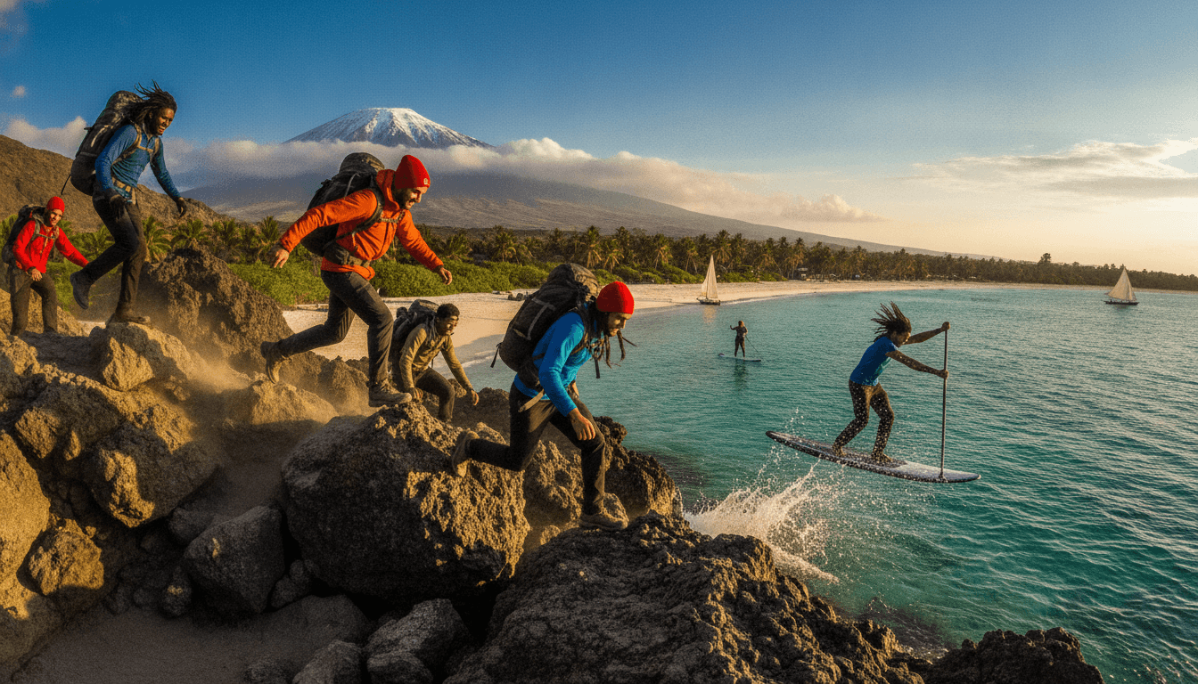 Climb Kilimanjaro via Machame Route & Relax in Zanzibar — Self-Launched