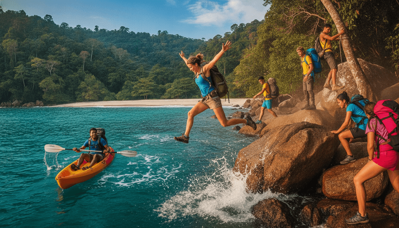 Wonders of Borneo — Self-Launched Sabah Wildlife & Beach Adventure