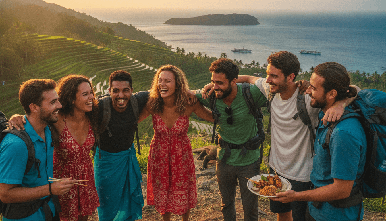 Bali & Komodo Self-Launched: Dragons, Rice Terraces & Cultural Ceremonies
