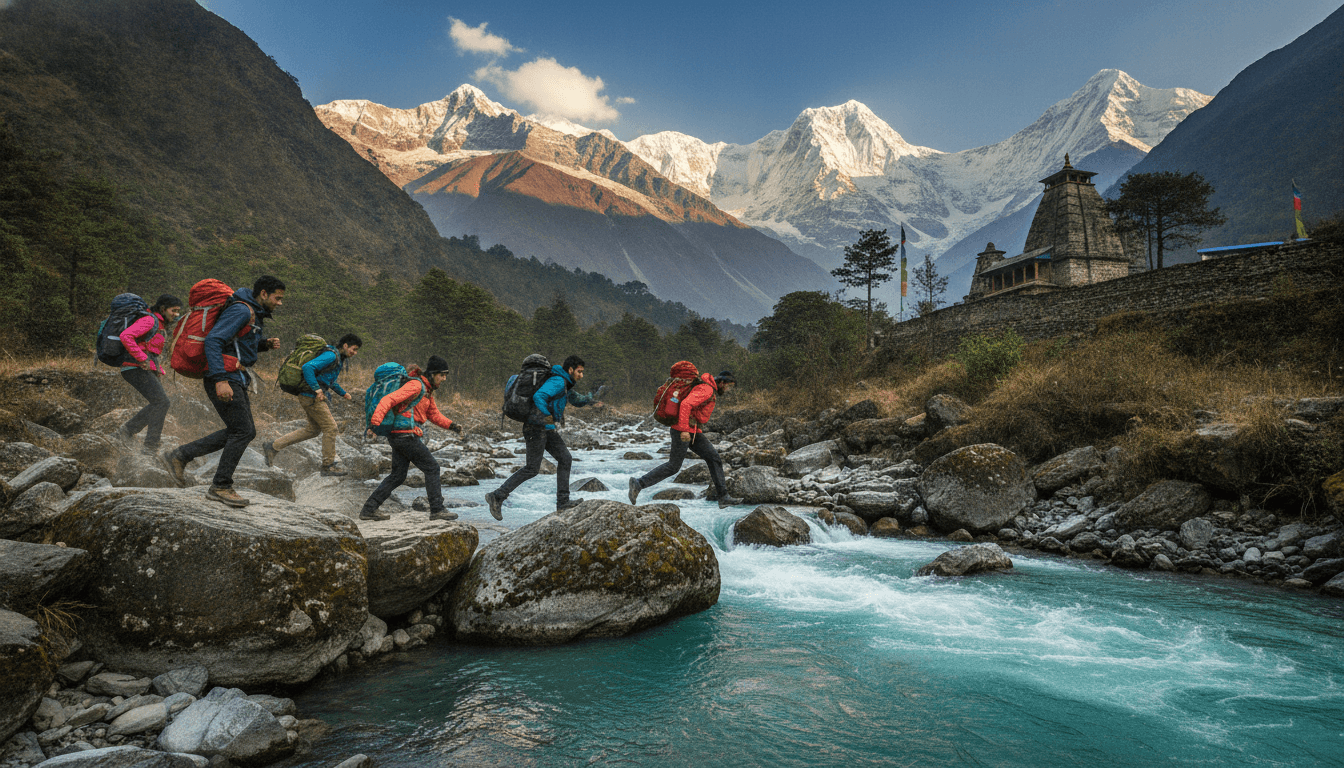 Nepal: Mountains and Temples — Self-Launched