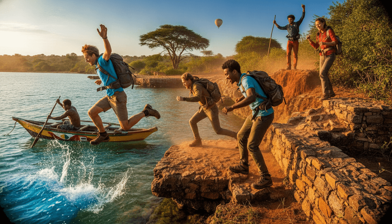 Stone Town to Nairobi: Self-Launched Safari & Culture Adventure