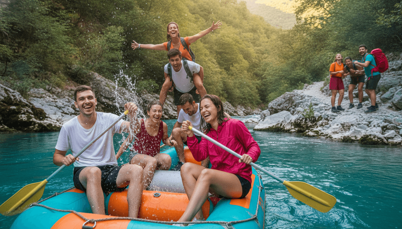 Raft, Hike and Canyon in Montenegro — Self-Launched