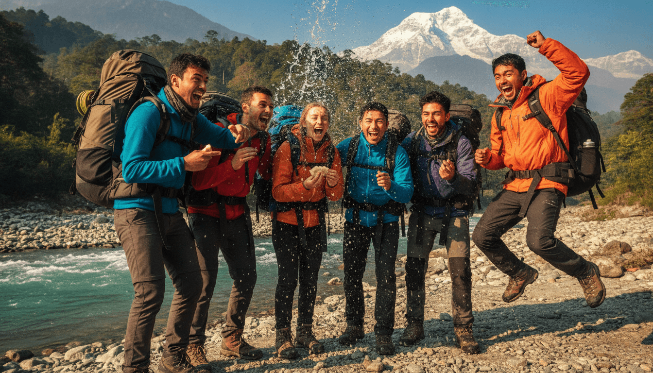 13-Day Nepal Adventure Self-Launched: Himalaya Hiking, Rafting, Wildlife & Culture